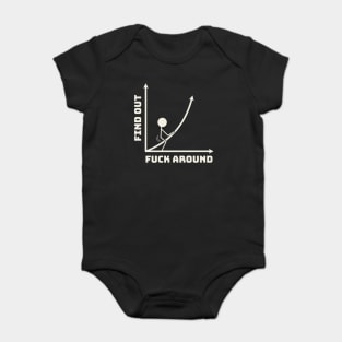 Fuck Around And Find Out Baby Bodysuit